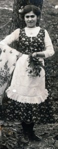 Rosa Daniel as a child