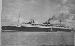 Bremen--the ship that carried Tante Leni to safety in August of 1939.