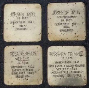 Pitten Stumbling Blocks