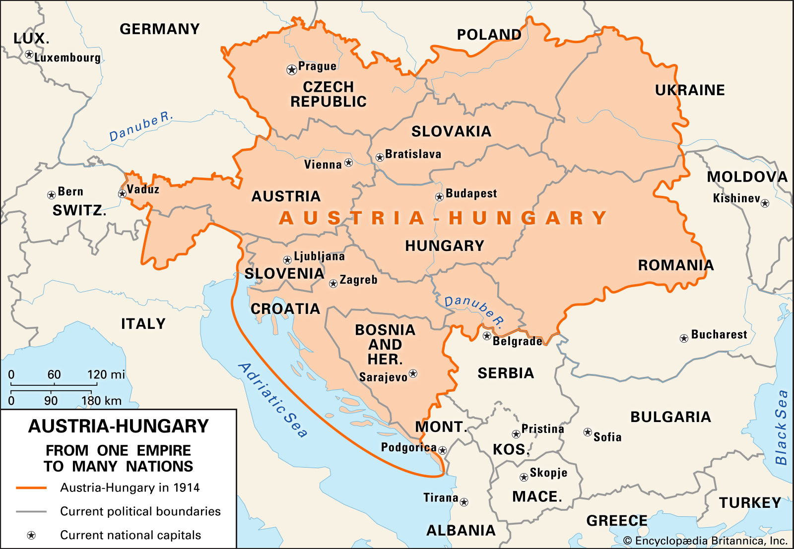 Austria-Hungary, 1914. Encyclopædia Britannica.jpg